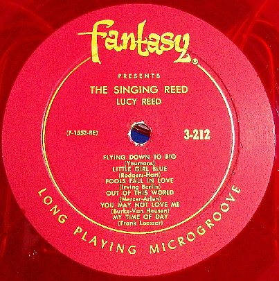 LUCY REED / THE SINGING REED Fantasy 3-212 original盤-